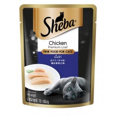 Sheba Pouch Chicken Premium Loaf 70g, 101074199, cat Wet Food, Sheba, cat Food, catsmart, Food, Wet Food